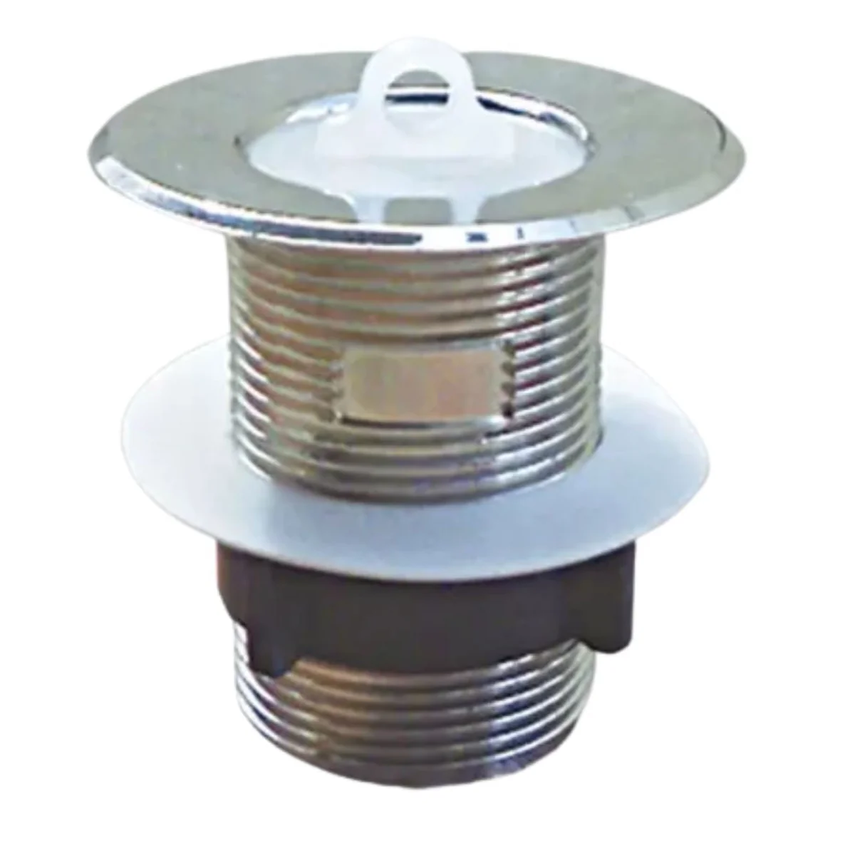 Válvula Plástica Tanque 1.1/4" Cromado Grap - imagem 1