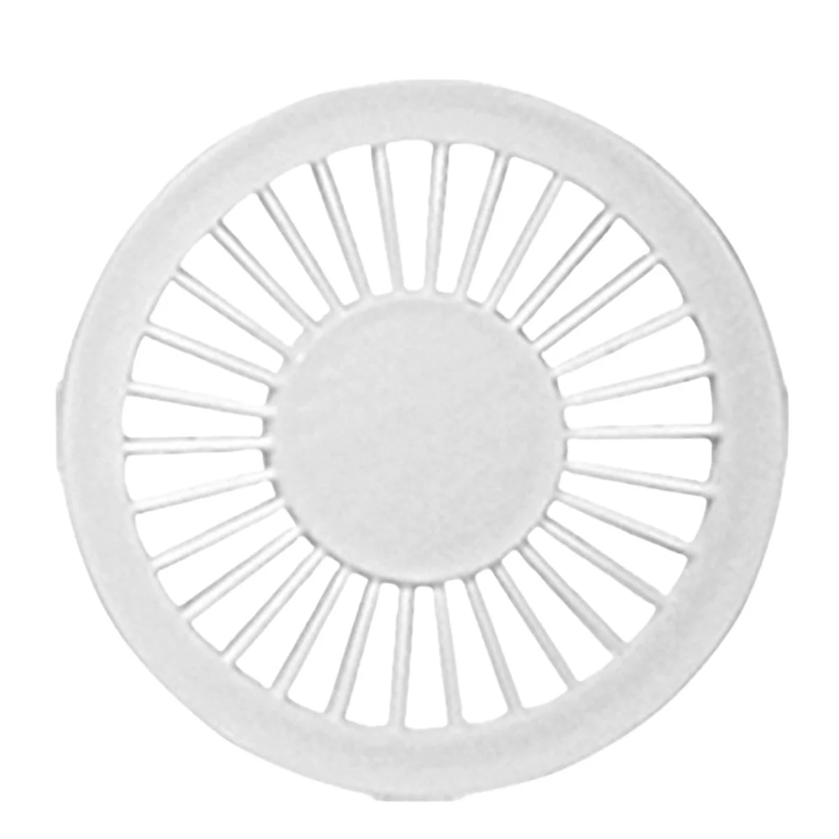 Grelha Redonda Branca PVC para Ralo Grap - imagem 1