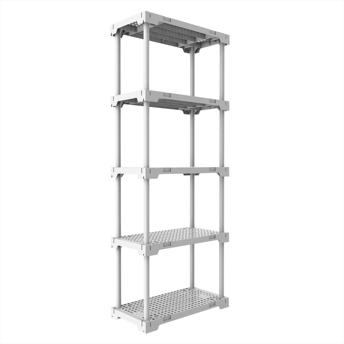 Estante Plástica Poly Eco 5 Prateleiras 70x35x167cm Grifit - imagem 1