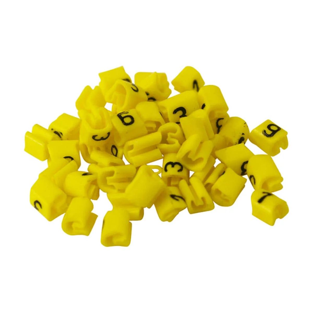 Marcador Millenium MHG1/3 6 0,3-1,5mm² Com 100 Amarelo Hellermann - imagem 1