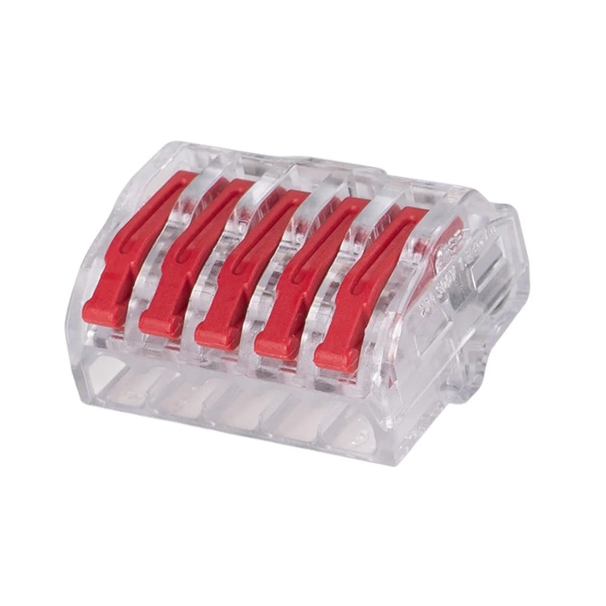 Conector Emenda 5 Polos 32A 0,2-4mm C/4 Peças 14890078 Hellermann - imagem 1