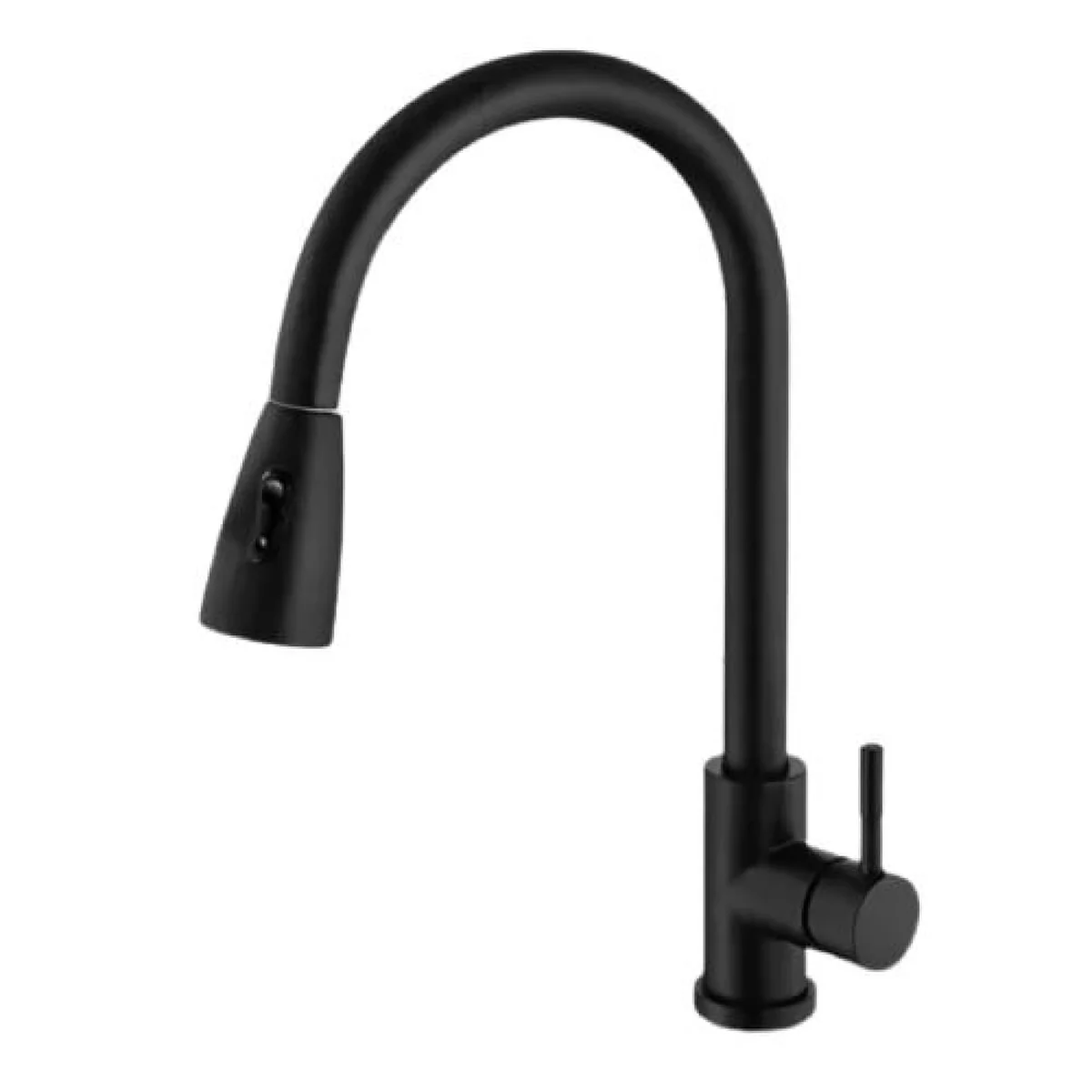 Monocomando para Cozinha Mesa Bica Alta Preto Ducha Extensível 2716 - imagem 1