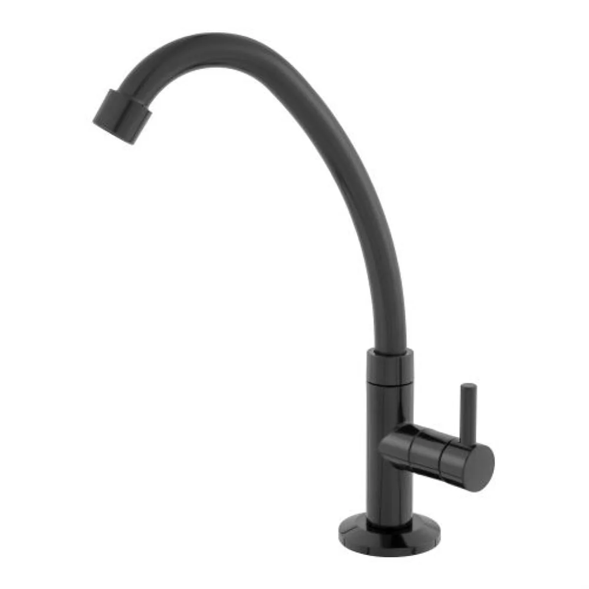 Torneira para Cozinha Mesa 1/4V Bica Alta Branca 2191 B60 ABS - imagem 1