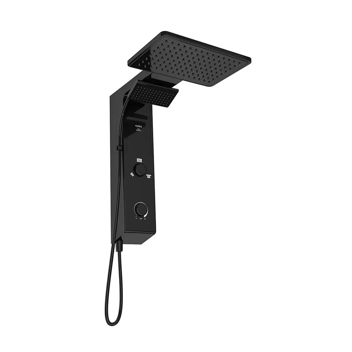 Ducha Eletrônica Falls Preto 127V 5500W Hydra - imagem 1