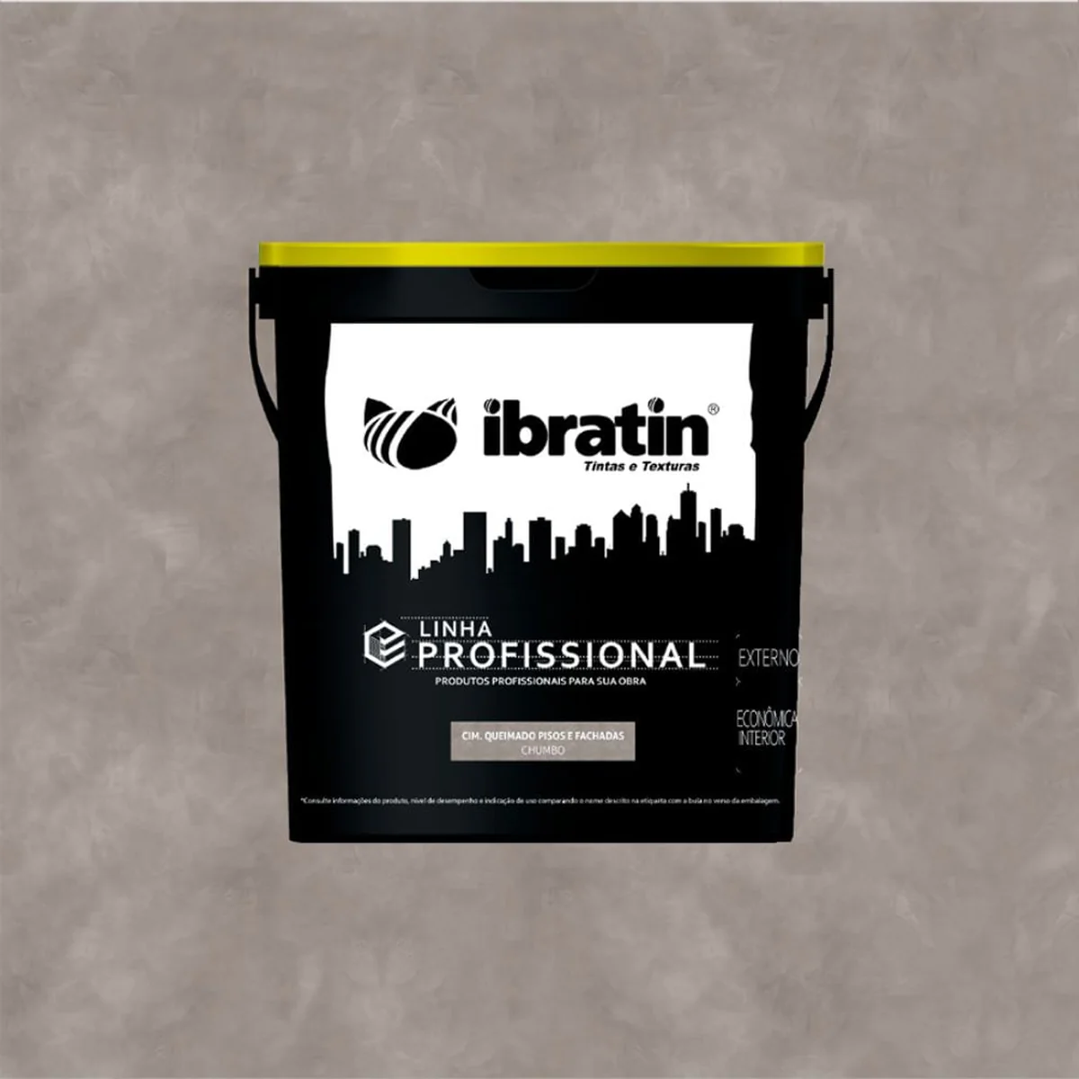 Efeito Cimento Queimado PRO 15Kg Ibratin - imagem 1