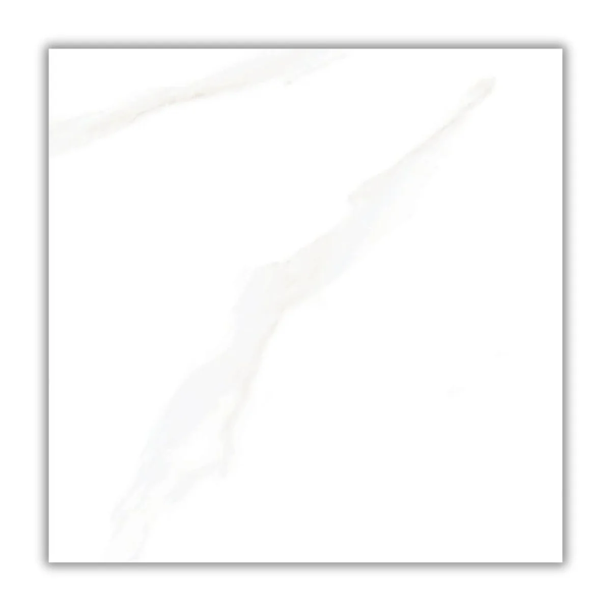 Porcelanato Ibiza Retificado Polido Branco 80x80cm 2,60m2 - imagem 1