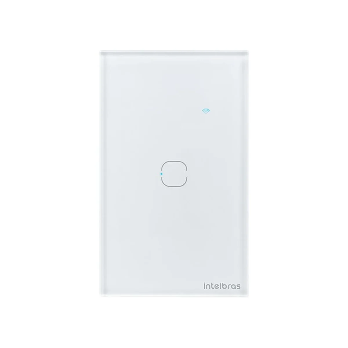 Conjunto Interrup. Inteligente Zigbee 1 Tecla Branco EZS1001 Intelbras - imagem 1