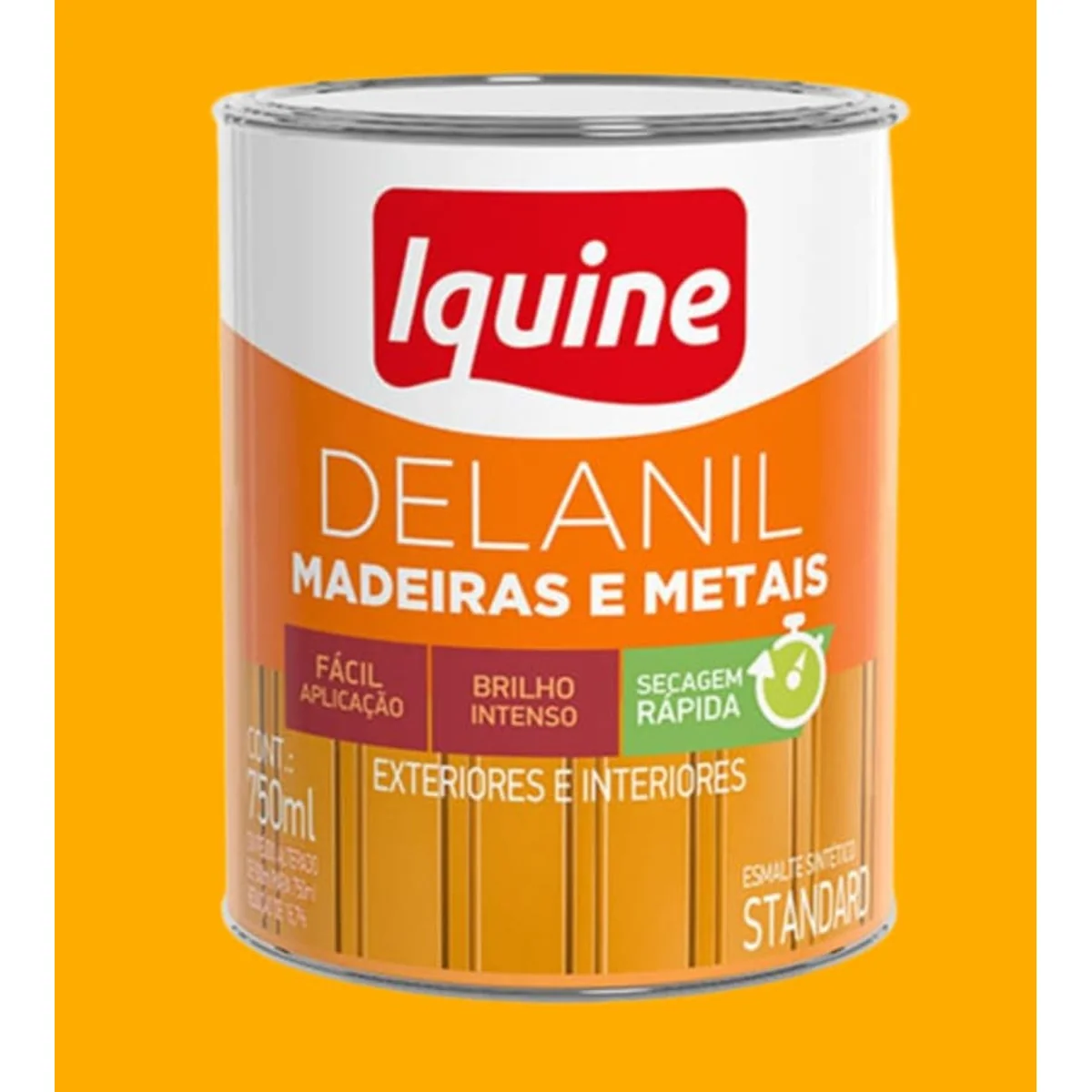Esmalte Standard Sintético Alto Brilho Delanil 750ml - imagem 1