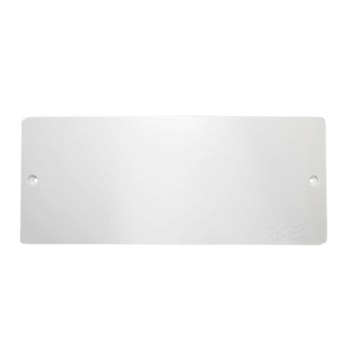 Tampa para Caixa de Passagem Split 31,5cmx13,7x9cm Branca - imagem 1