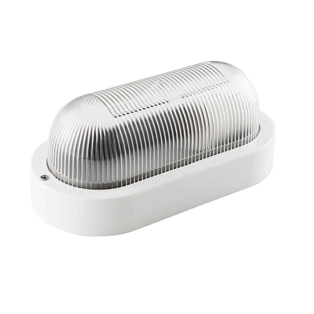 Luminária Tartaruga Simple De Policarbonato Branca 40W KLTCGB Kandel - imagem 1