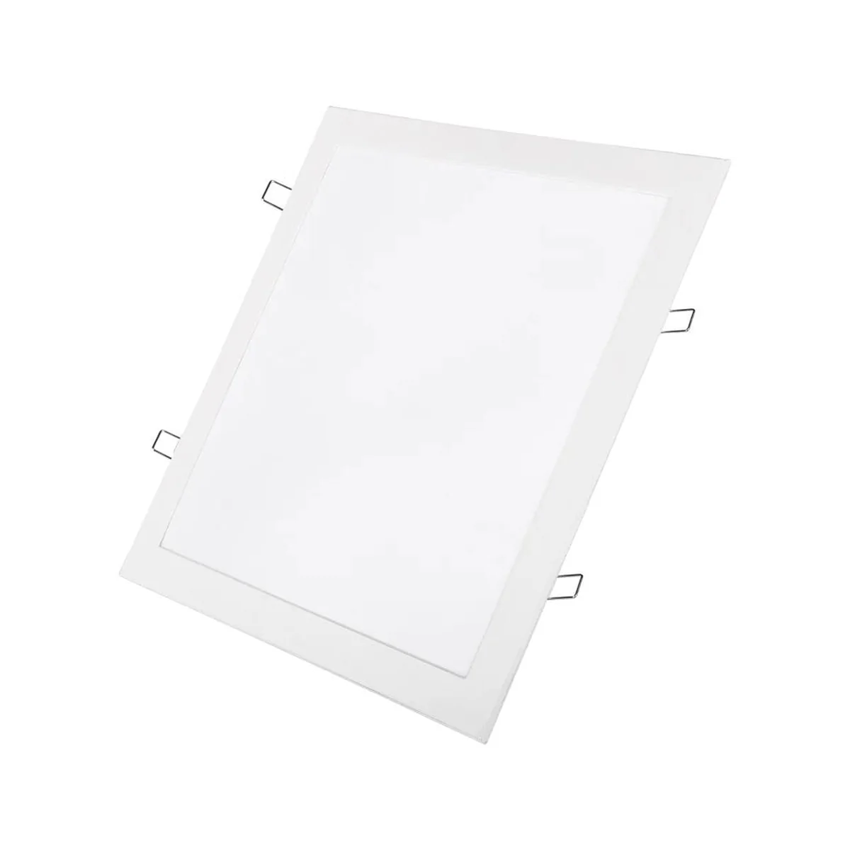Plafon Embutir LED 12W 6500K Luz Branca Quadrado 17cm Bivolt Kandel - imagem 1
