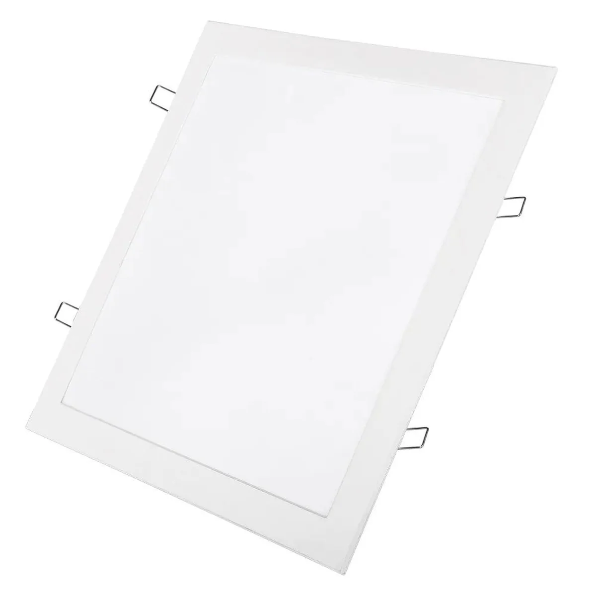 Plafon Embutir LED 30W 6500K Luz Branca Quadrado 40cm Bivolt Kandel - imagem 1