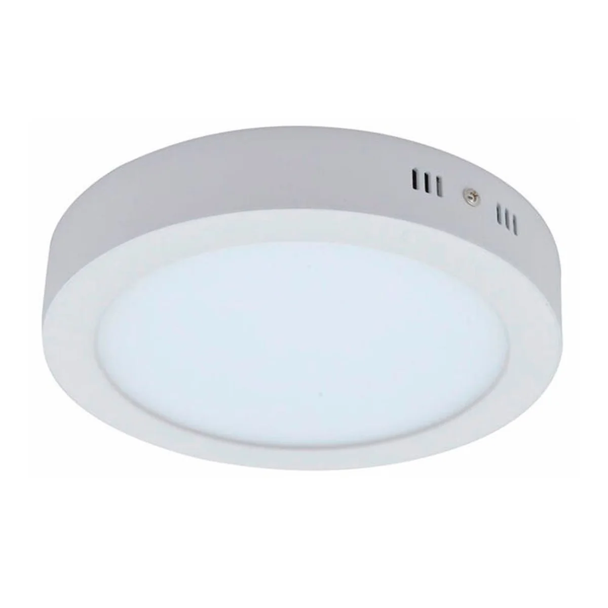 Plafon Sobrepor LED 12W 3000K Luz Amarela Redondo 17cm Bivolt Kandel - imagem 1