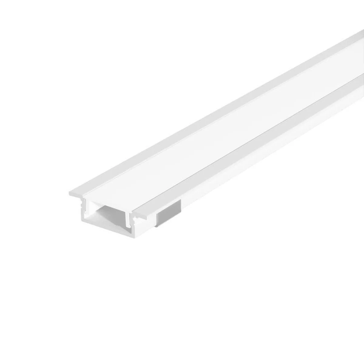 Perfil Embutir Branco Para Fita LED 3m Mobil Slim KLPF202 Kandel - imagem 1