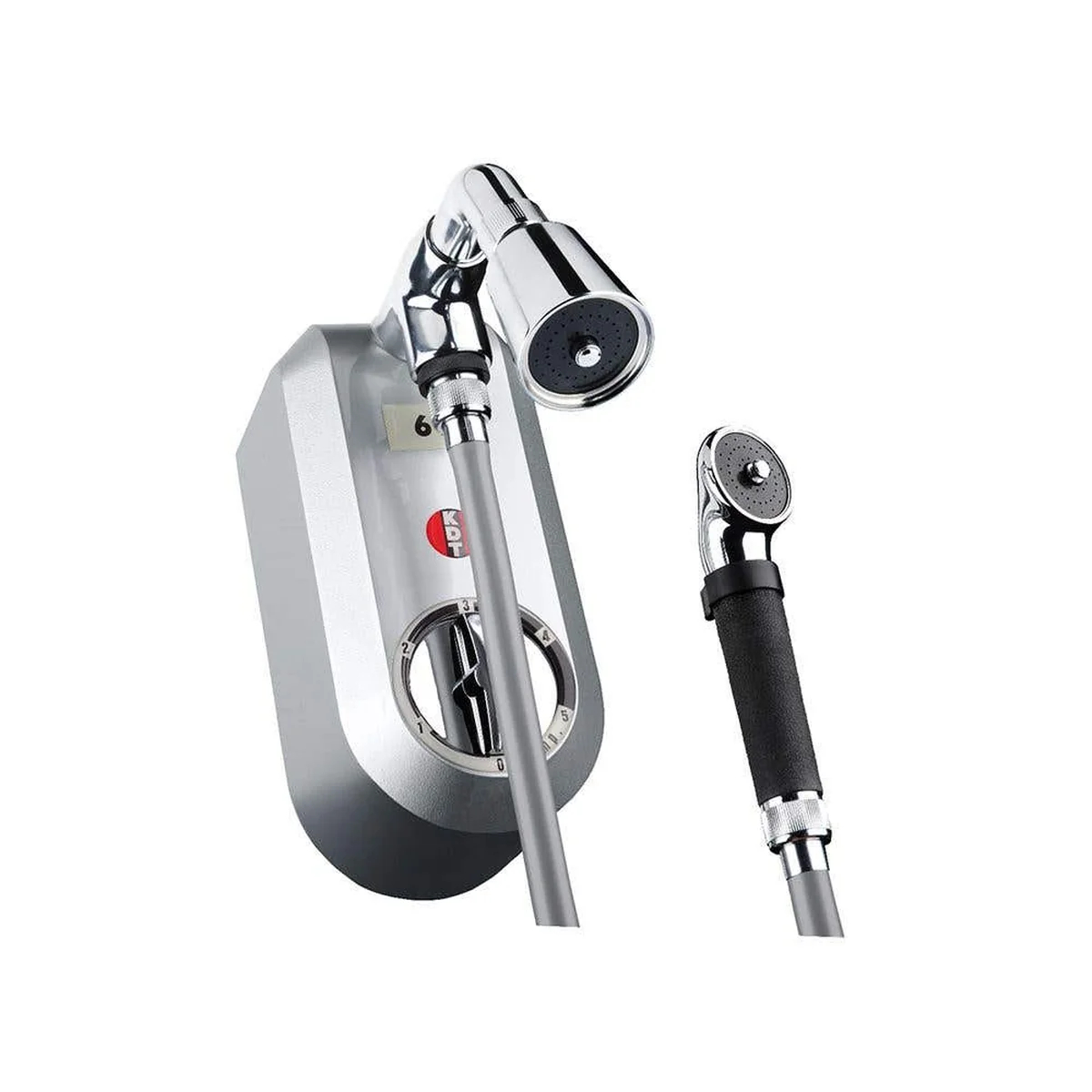 Ducha 6 Temperatura Prata 220V 8800W Com Desviador KDT - imagem 1