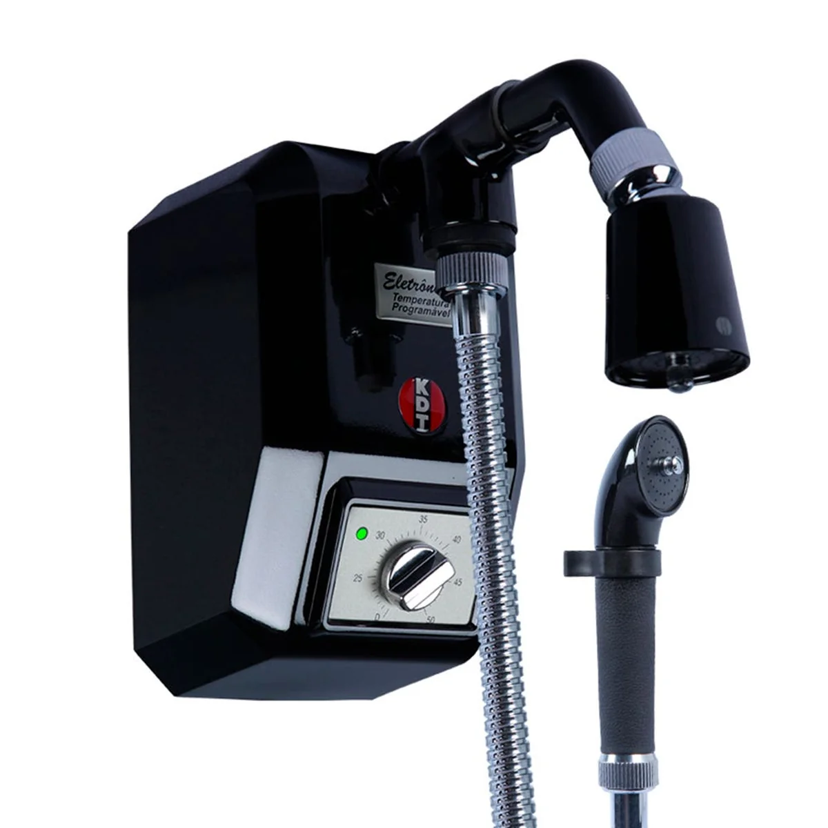 Ducha Eletrônica Black 220V 8800W Com Desviador 2831 KDT - imagem 1