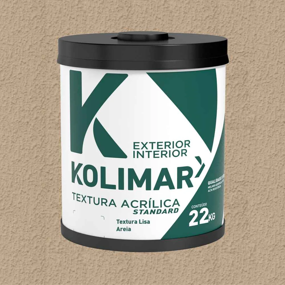 Textura Acrílica Lisa 22Kg Kolimar - imagem 1