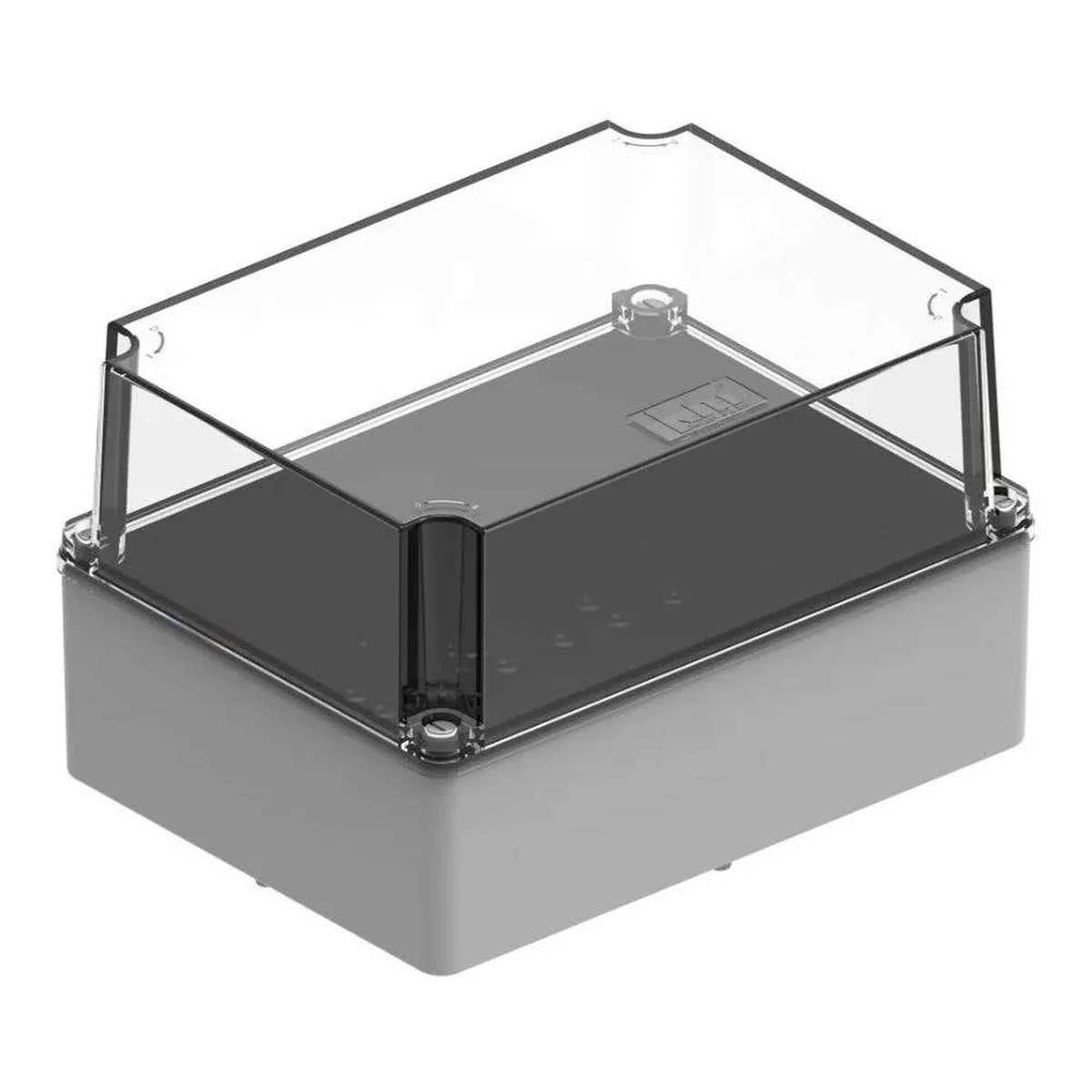 Caixa Passagem 234x174x143mm Cega Tampa Transpar.KM03204 Kraus Muller - imagem 1