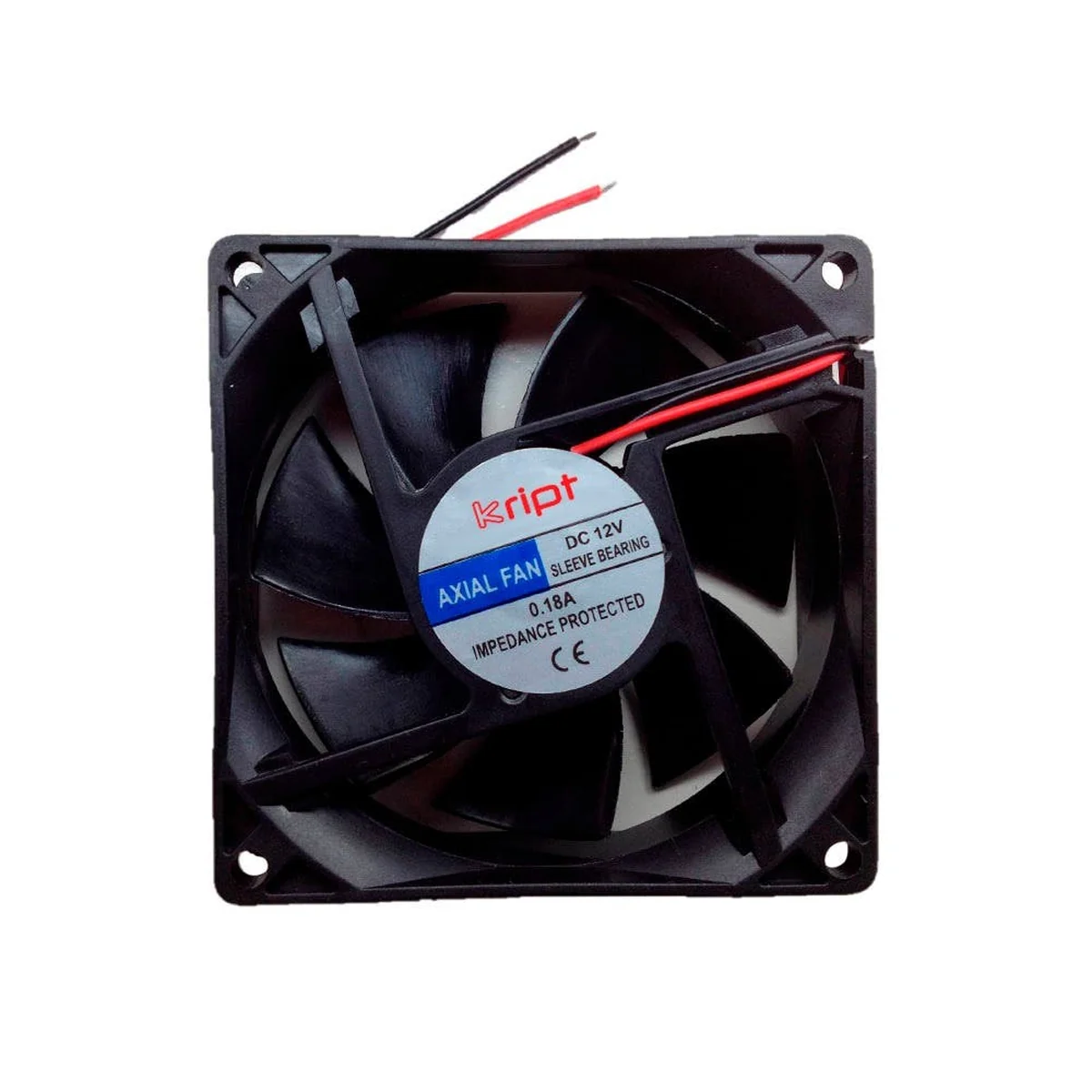 Mini Ventilador 80x80x25mm 12V Kript - imagem 1