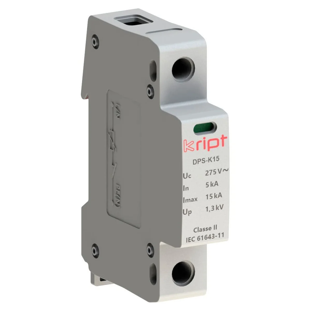 Protetor DPS 275V 15kA KR215 Kript - imagem 1