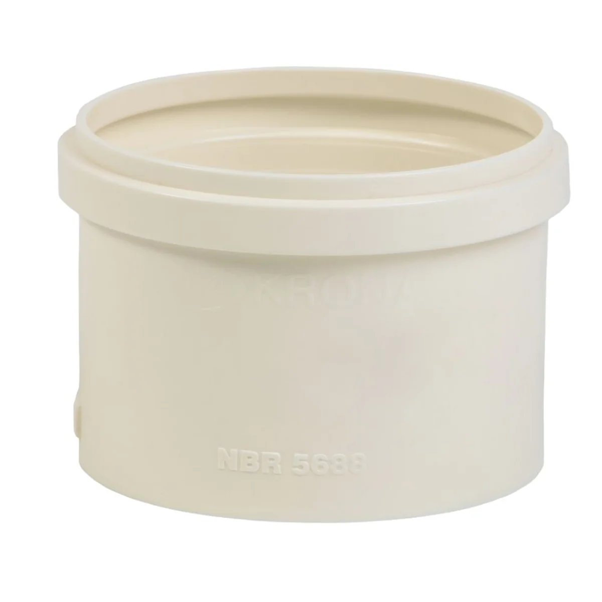 Luva Simples Esgoto Série Normal PVC Krona - imagem 1