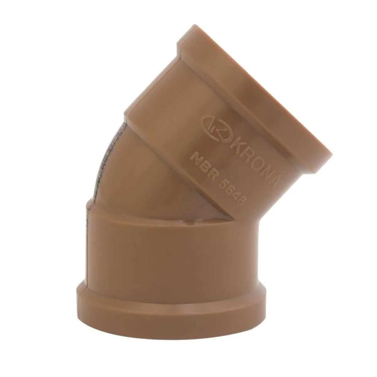 Joelho 45 Soldável PVC Krona - imagem 1
