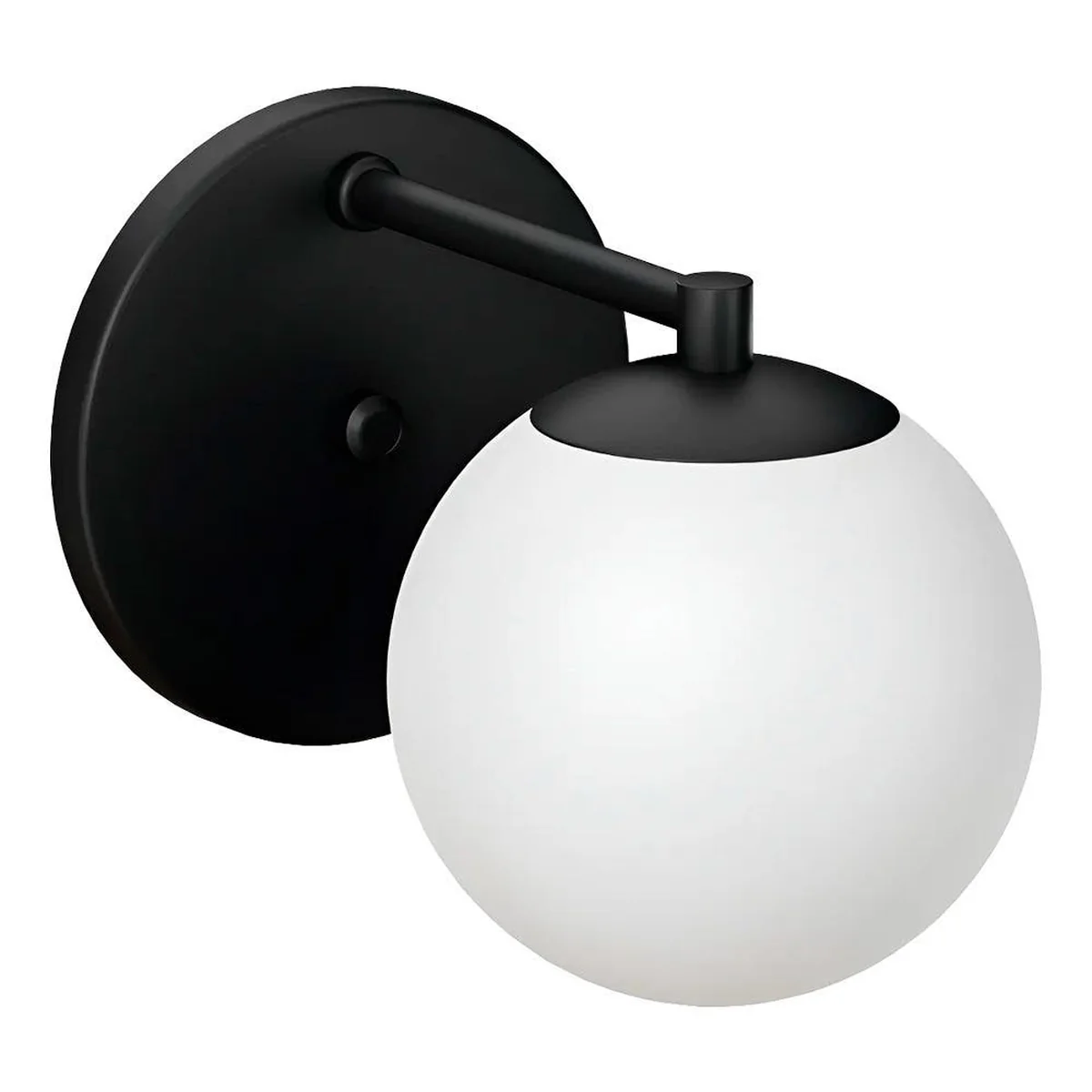 Arandela Ballon Preto Para Lâmpada Base G9 Globo Lalux - imagem 1