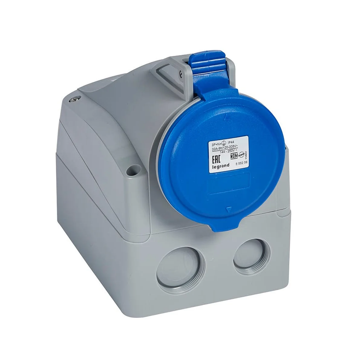 Tomada Sobrepor 5X32A 200/250V 555256 IP44 Legrand - imagem 1