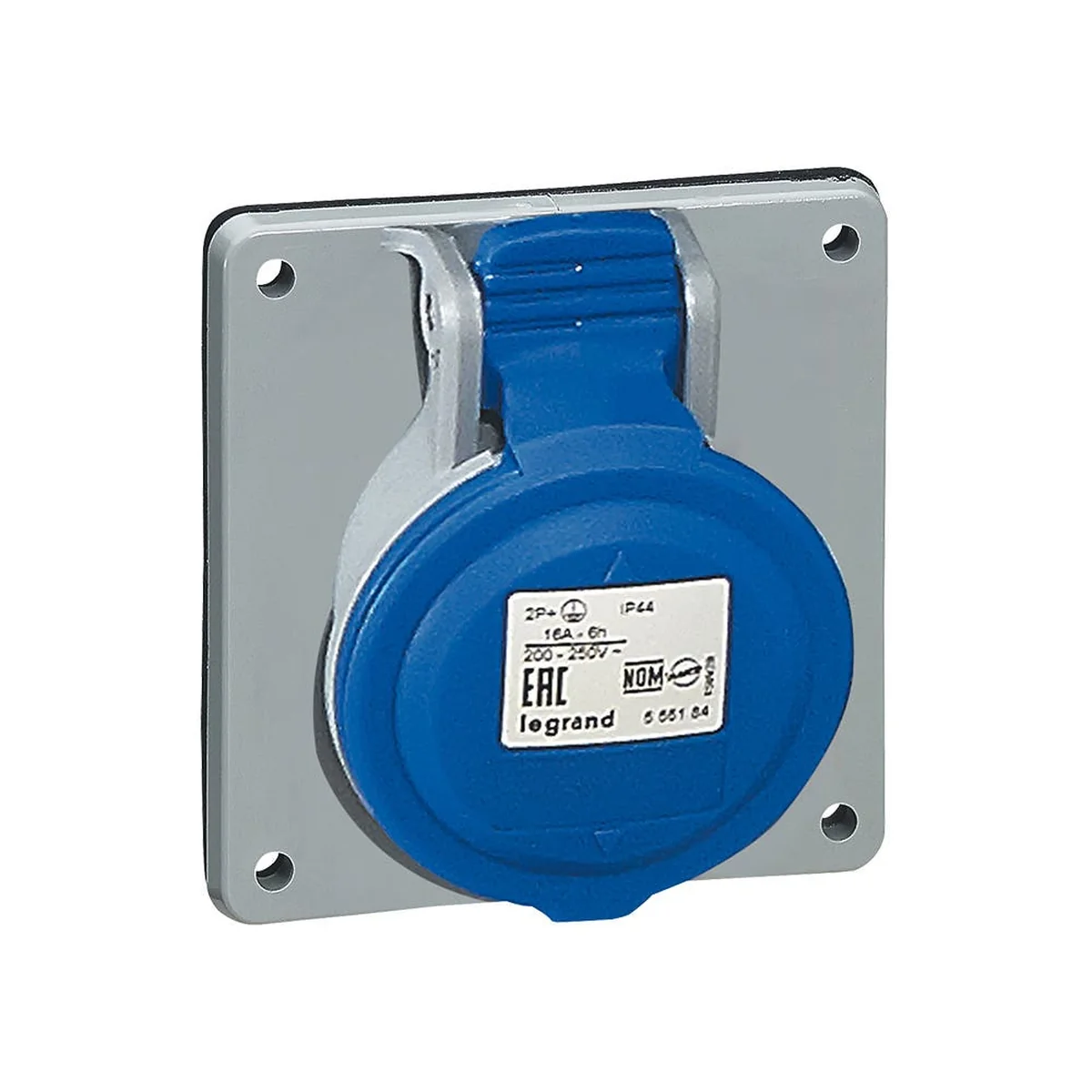 Tomada Embutir 5X32A 200/250V 555286 IP44 Legrand - imagem 1