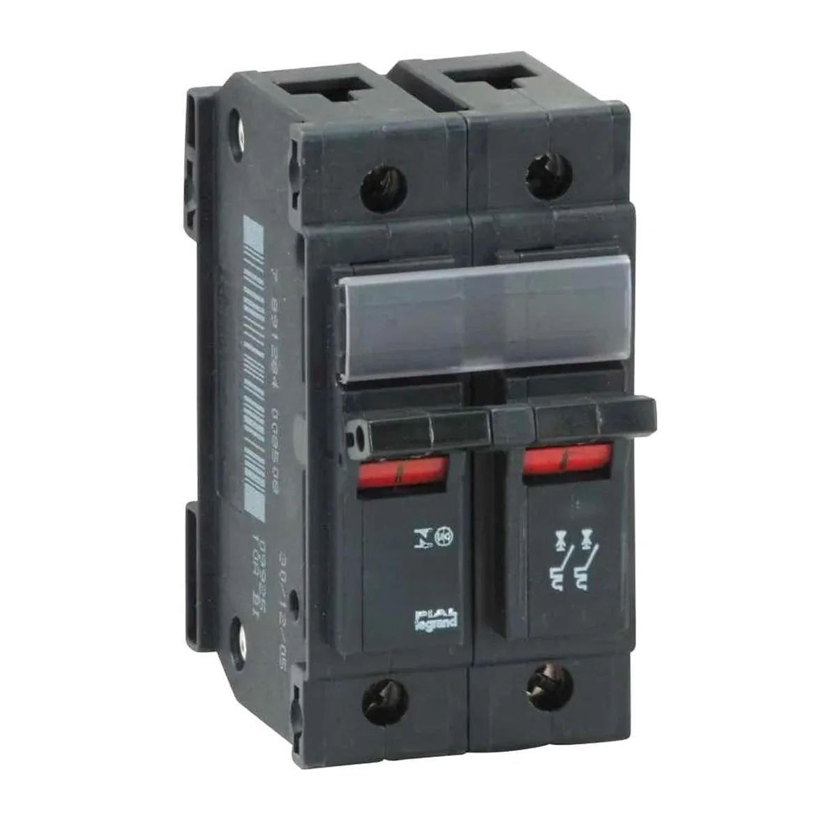 Disjuntor Bipolar 15A Curva C 220V 3kA 9926 Legrand - imagem 1