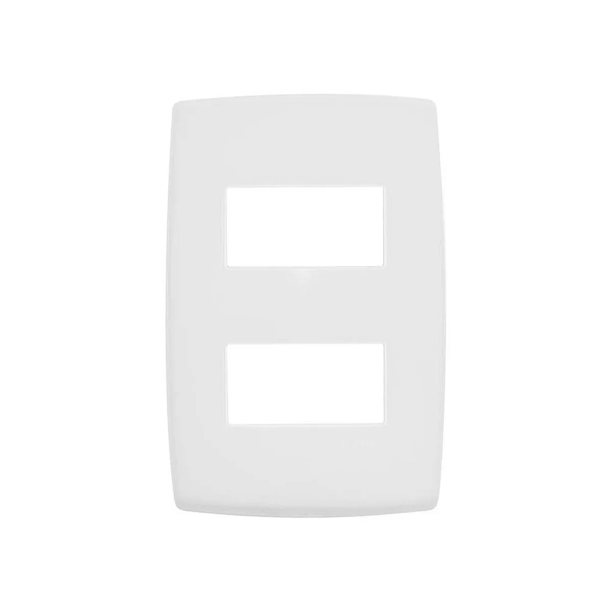 Placa 2x4" branco 2Seções Separadas Pialplus 618506 Legrand - imagem 1