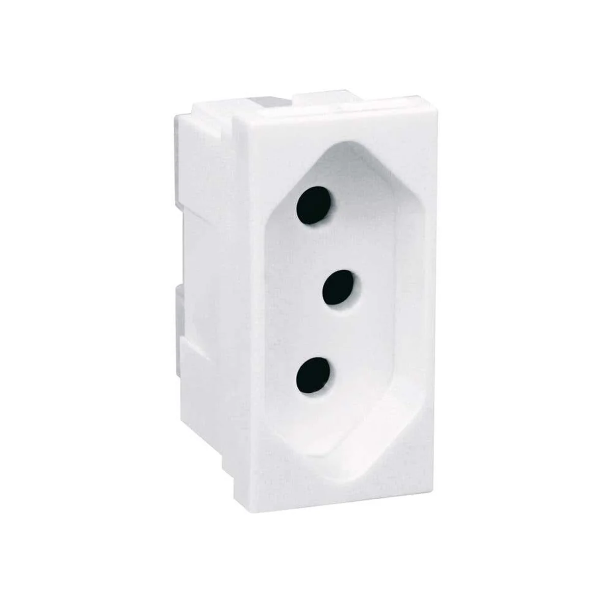Módulo Tomada 2P+T 10A Branco Pialplus 615040 Legrand - imagem 1