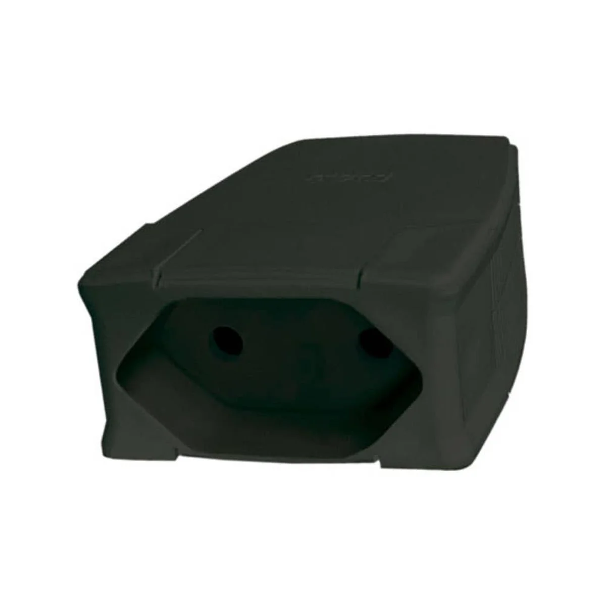 Plug Fêmea 2 Pinos 10A 250V Preto 615854 Legrand - imagem 1