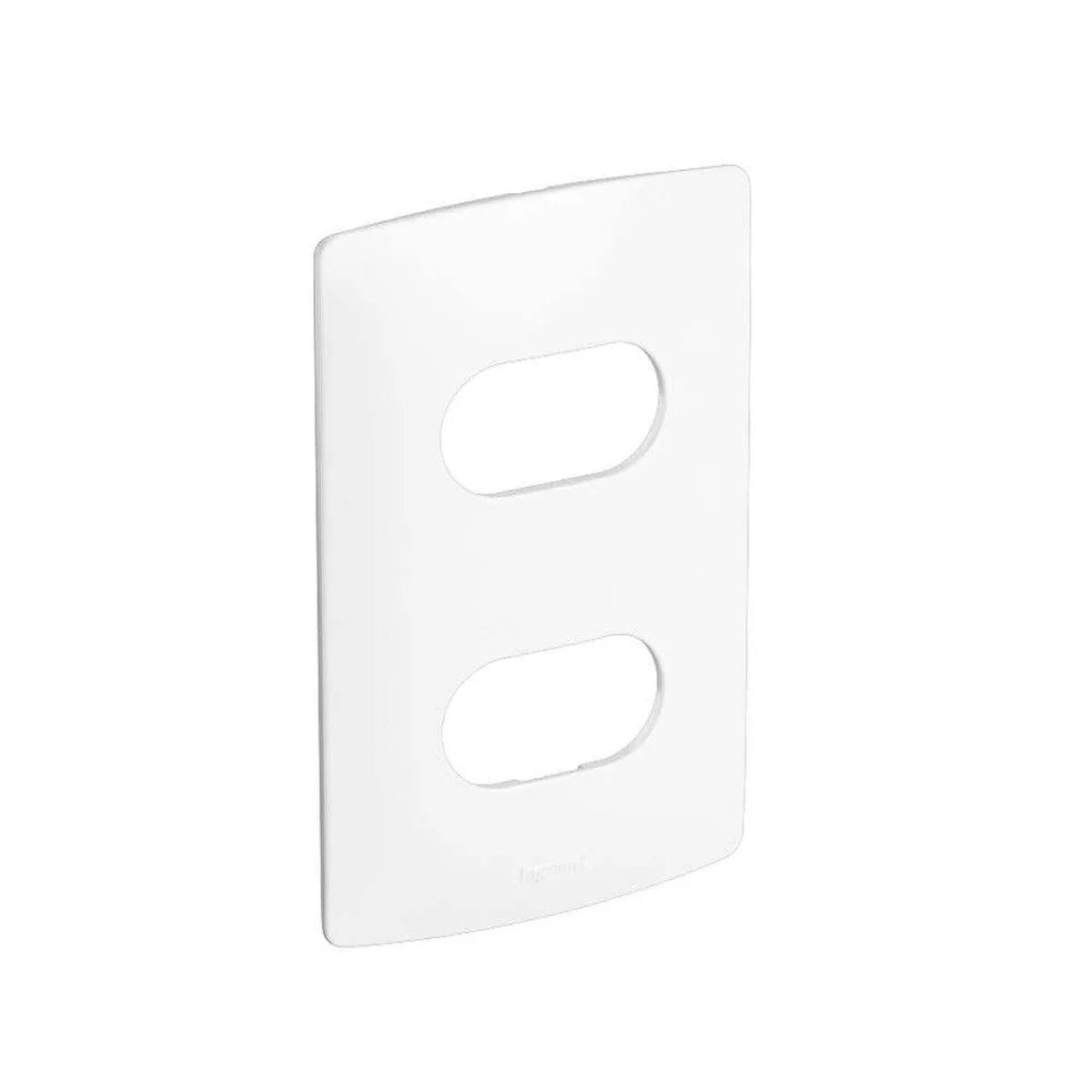 Placa 2x4" Branco 2Sesões Separadas Nereya 663220 Legrand - imagem 1