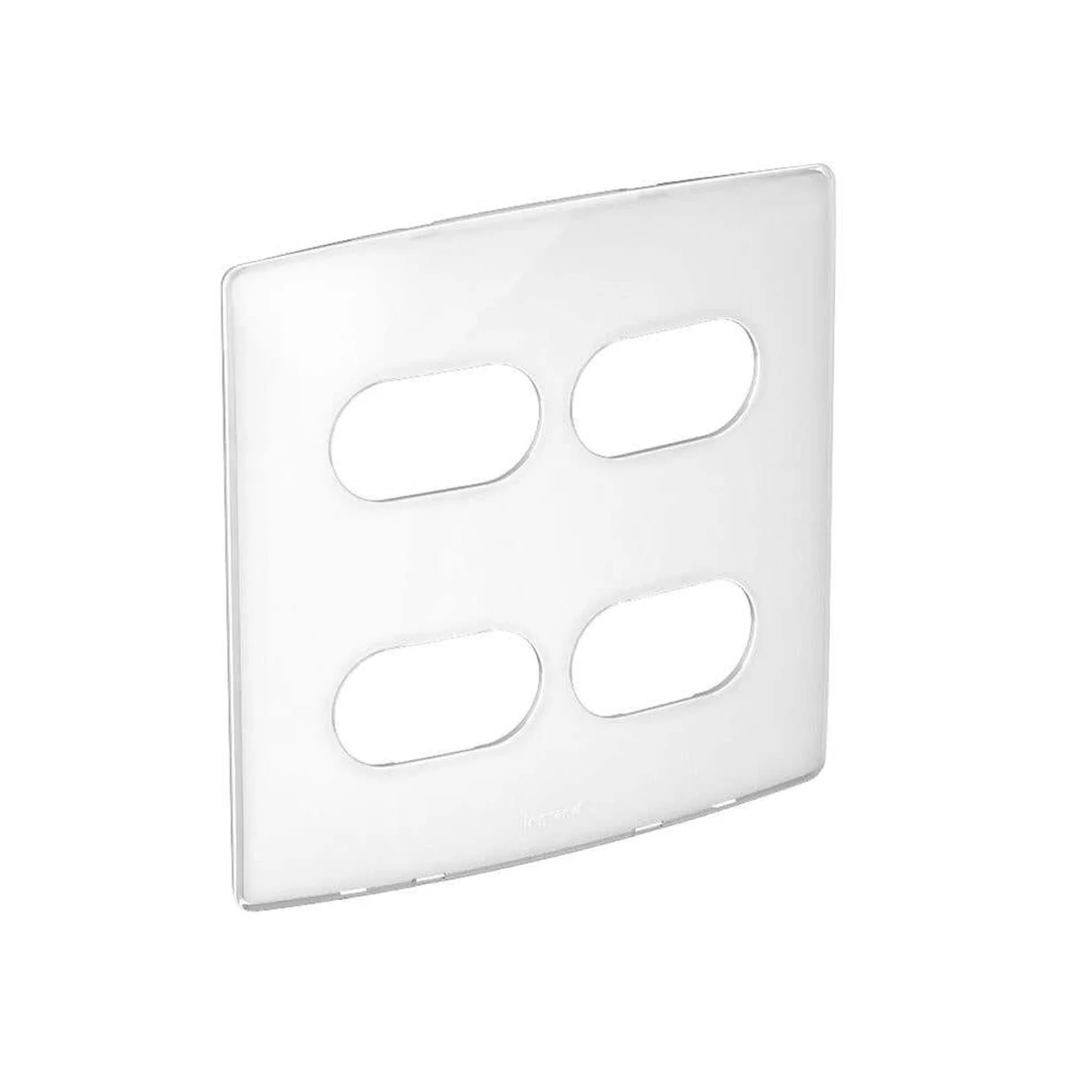 Placa 4x4" Sugar Gloss 2Seções+2Seções Nereya 663423 Legrand - imagem 1