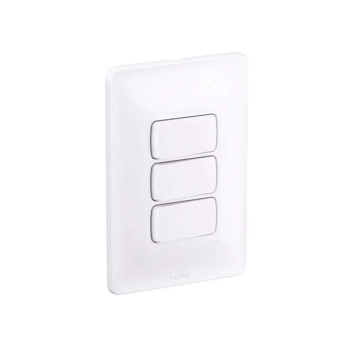 Conjunto Triplo Interruptor 2 Paralelo+Simples Zeffia 680108 Legrand - imagem 1