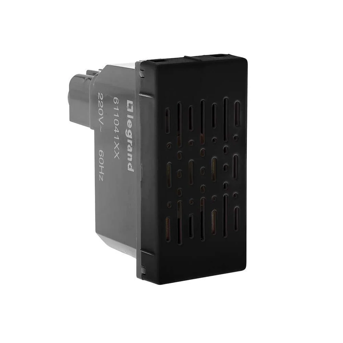 Campainha Cigarra Pialplus+ Preto 127V Sem Placa 611040PT Legrand - imagem 1