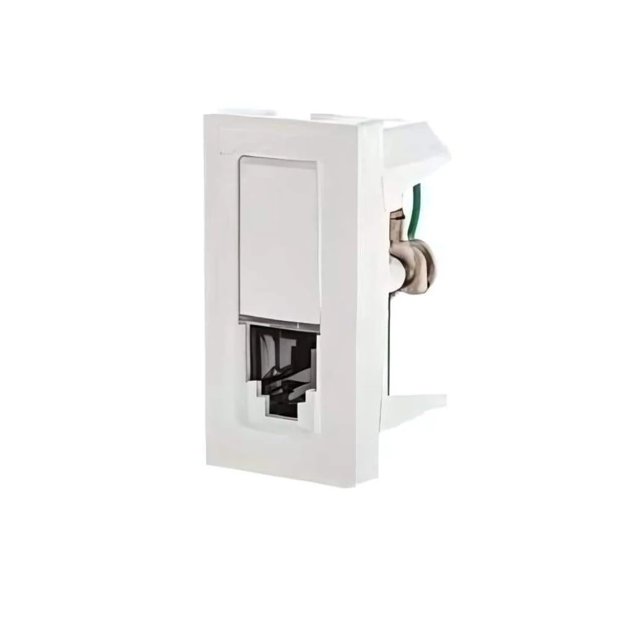 Módulo Tomada RJ11 2 Fios Branco Pialplus+ 615011BC Legrand - imagem 1