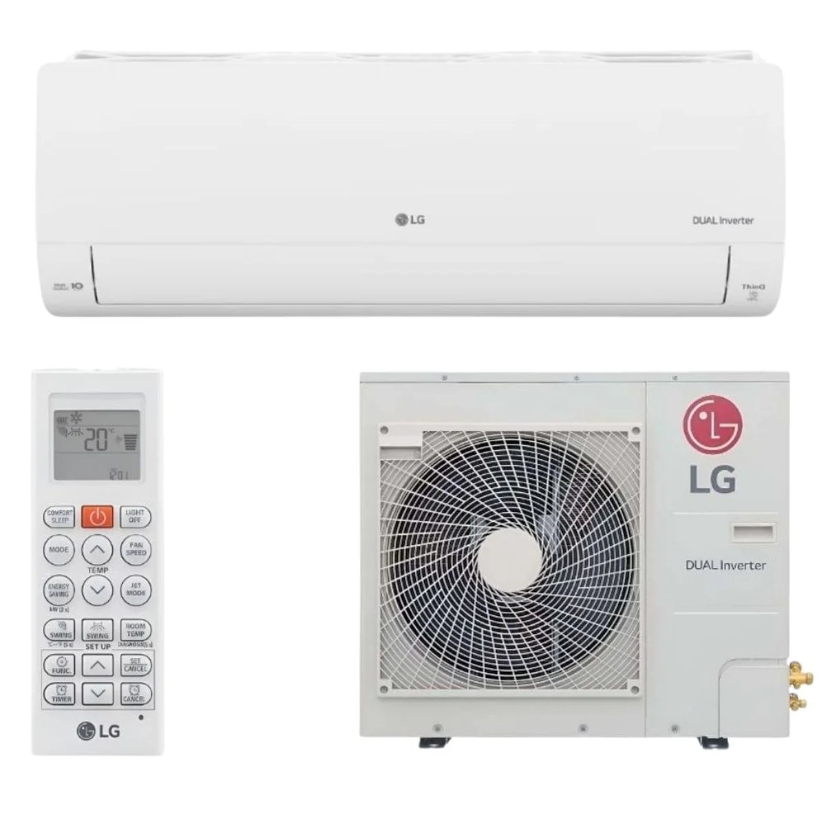 Ar Condicionado Inverter Dual Voice 9000 BTUs Frio LG - imagem 1