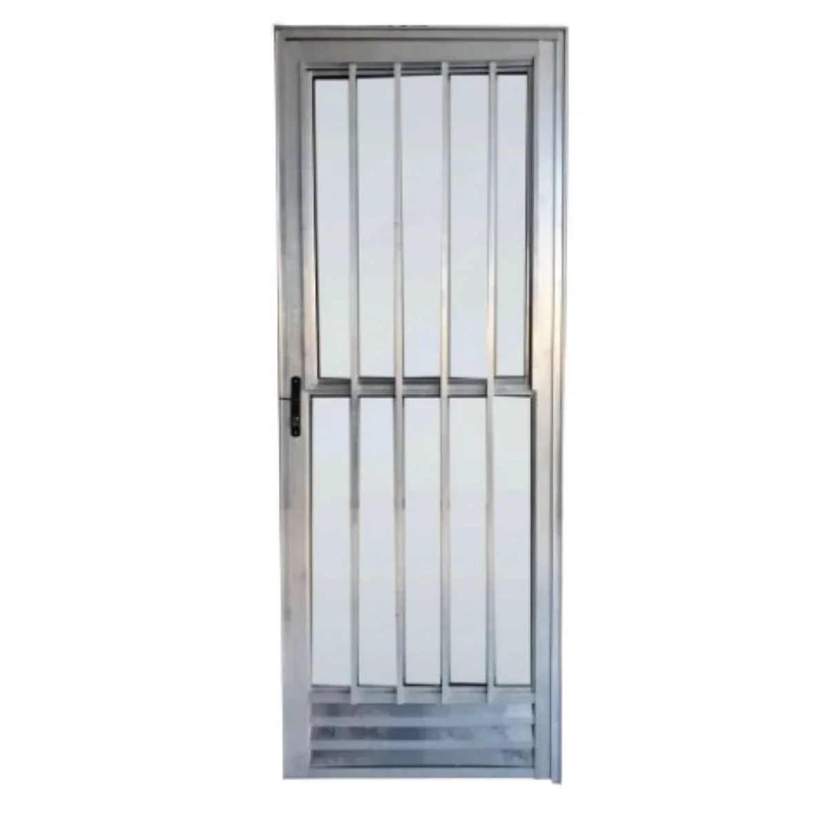 Porta Palito Alumínio Brilhante Vidro Liso 210x80cm Lider - imagem 1