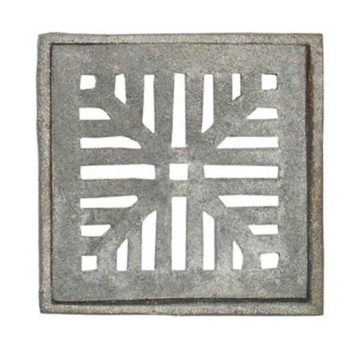 Ralo de Ferro sem Caixa para Tráfego Leve 15x15cm Lobofer - imagem 1