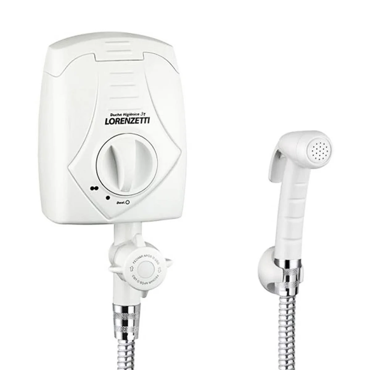 Ducha Higiênica Aquecida 3 Temperaturas 127V 4000W Lorenzetti - imagem 1