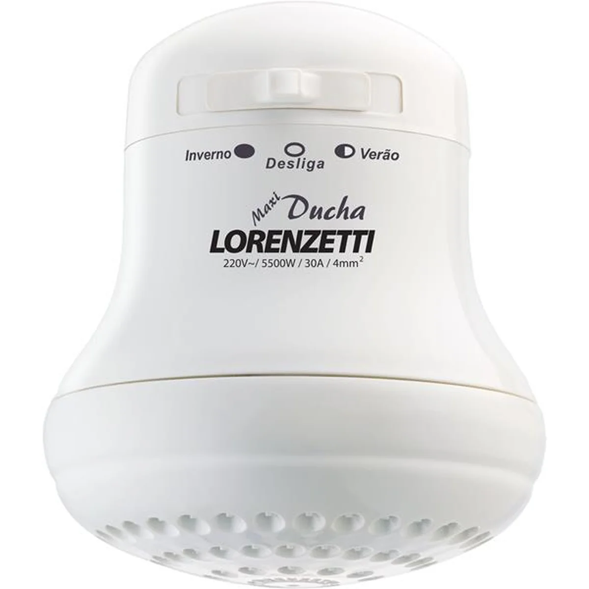 Chuveiro Maxiducha 3 Temperaturas Branca 220V 5500W Lorenzetti - imagem 1