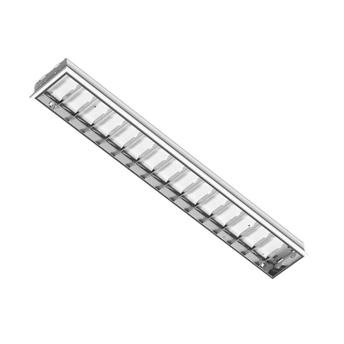 Luminária Embutir 2 Lâmpadas Tubular 120cm Branca 242105 Lumepetro - imagem 1