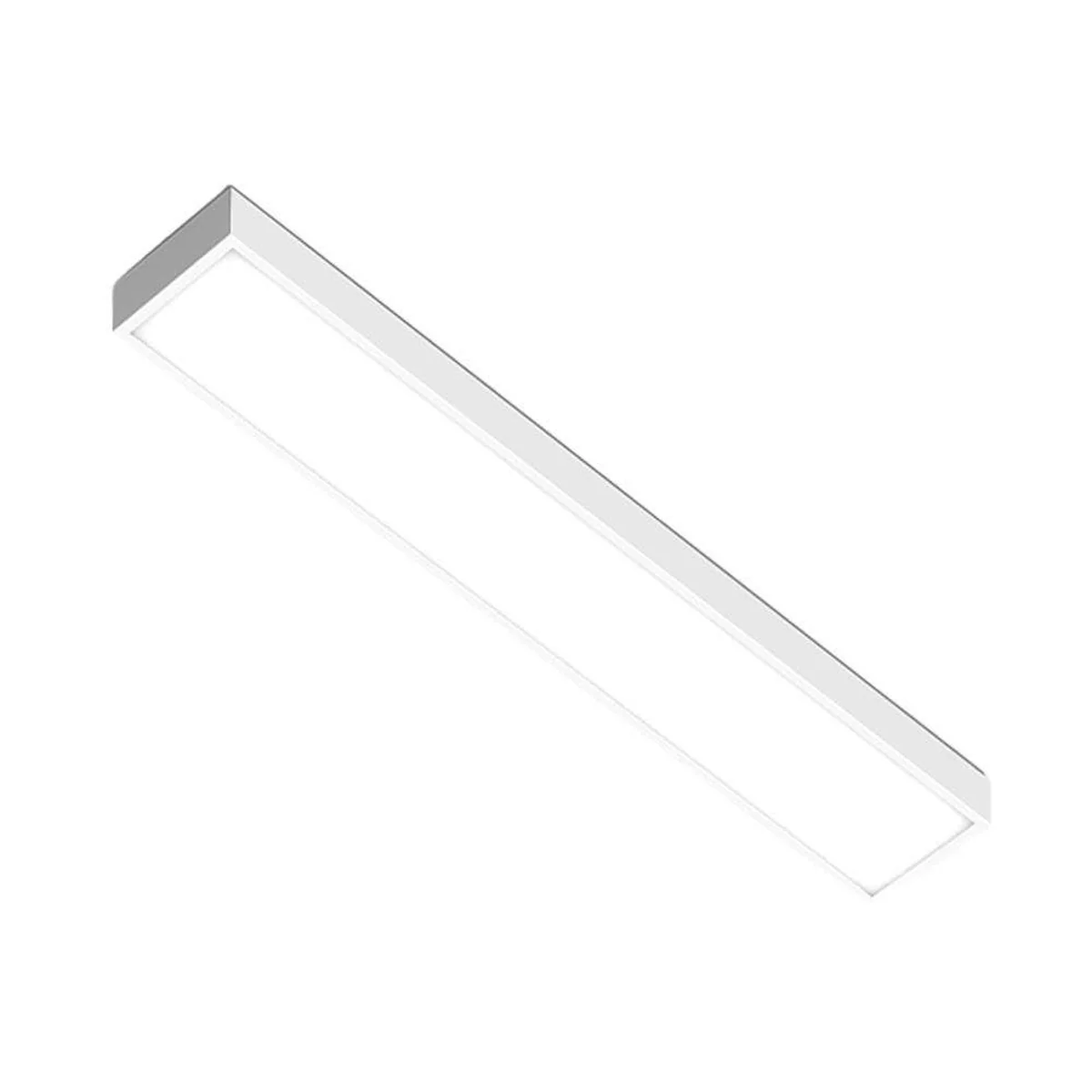 Luminária Sobrepor 2 Lâmpadas Tubular 60cm Branca 250009 Lumepetro - imagem 1