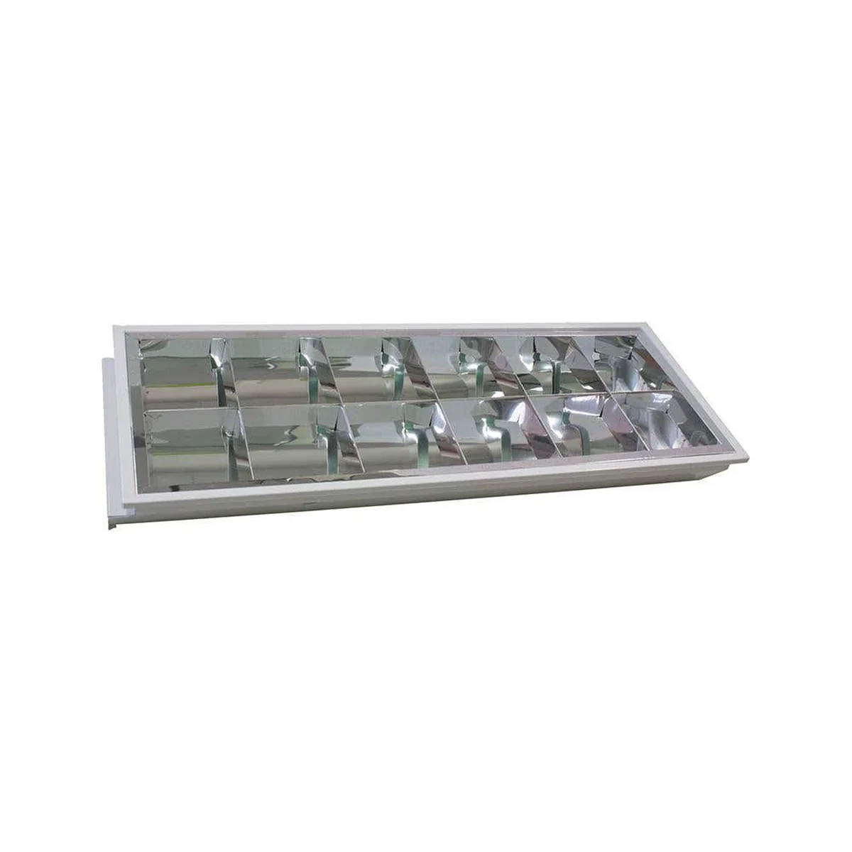 Luminária Embutir Para 4 Lâmpadas T5/T8x16W Com Aletas LDE416 Lumiluz - imagem 1