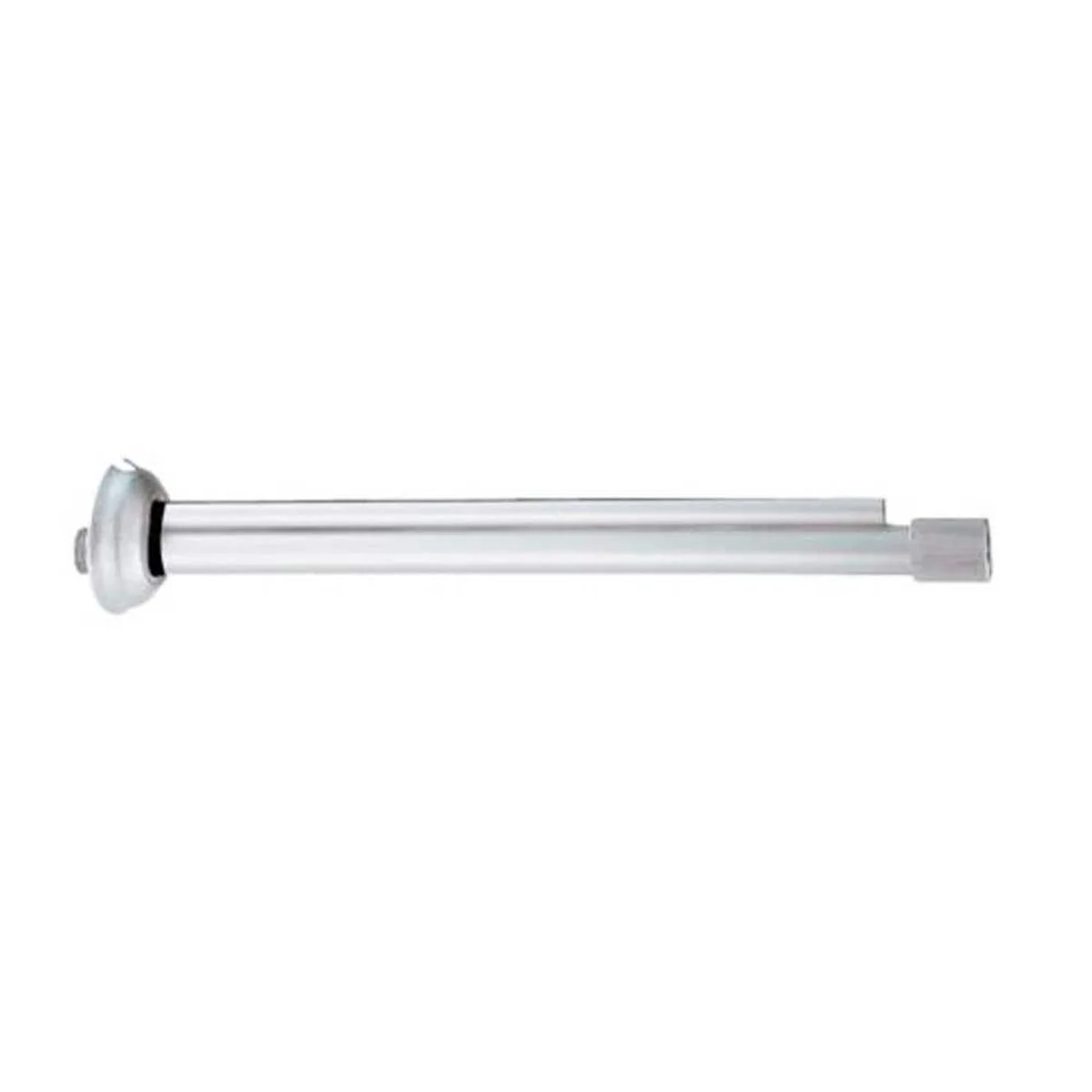 Braço Para Chuveiro Alumínio 1/2" 30cm Prata - imagem 1