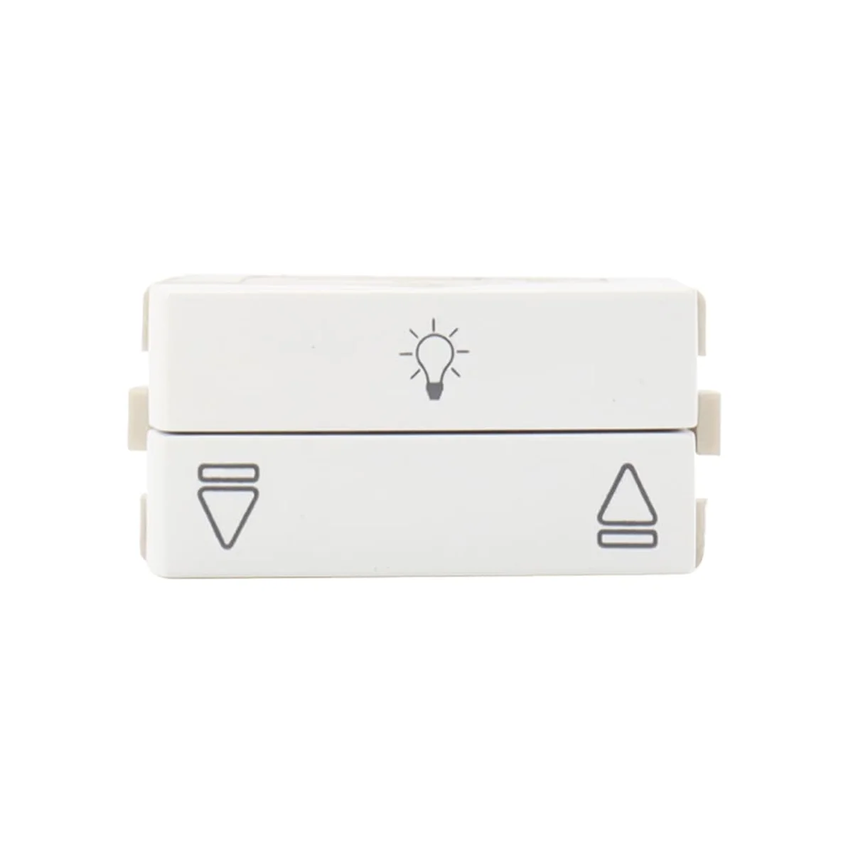 Módulo Interruptor Paralelo Reversão/Lâmpada Branco Sleek - imagem 1