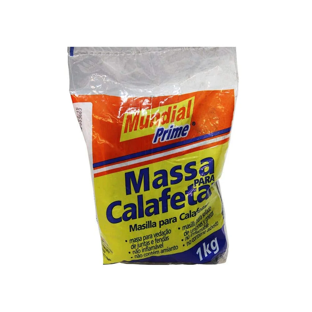 Massa Para Calafetar Preta Embalagem 1kg - imagem 1