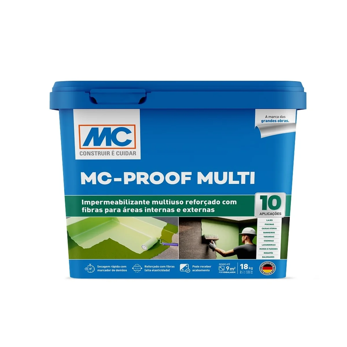 MEMBRANA ACR IMP MC PROOF MULTI VD 18KG  PISC E RESERVATÓRIO - imagem 1